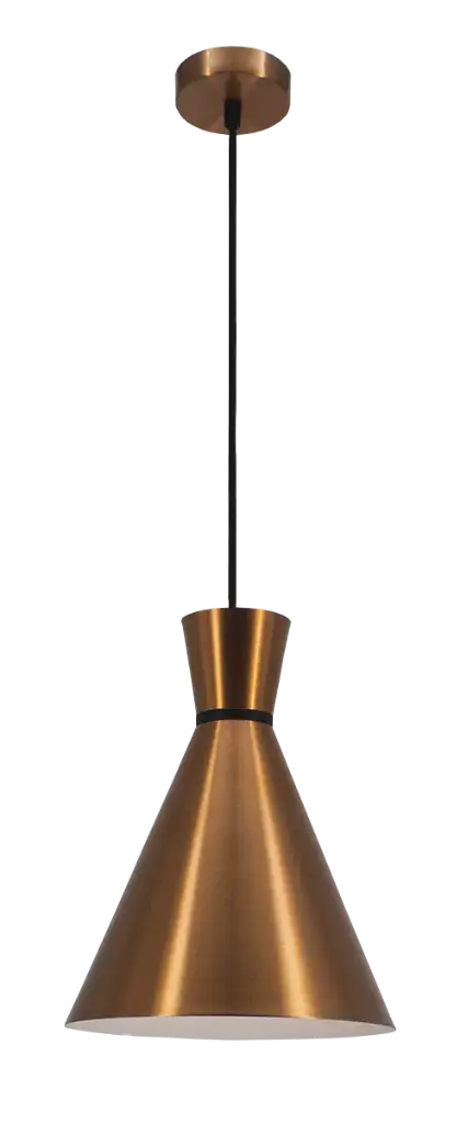 Kono pendel Ø25 E27 copper/white