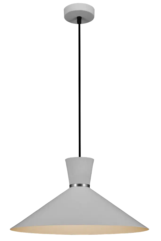 Kono pendel Ø39,5 E27 blanc/blanc