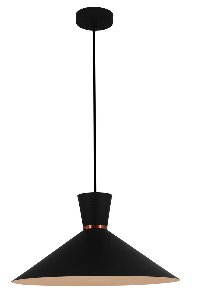 KONO pendel Ø39,5 E27 zwart/wit