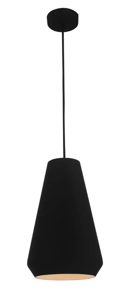 UBBE pendule Ø20 E27 noir/blanc