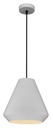 UBBE pendel Ø25 E27 wit/wit