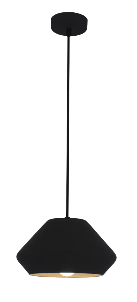 UBBE pendel  Ø24 E27 black/white
