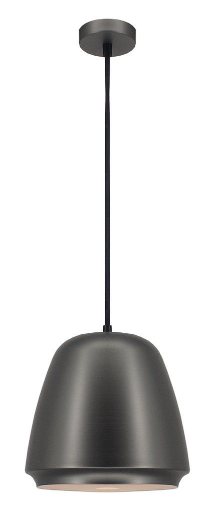 BOBAN pendel Ø25 E27 gunmetal/wit