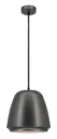 BOBAN pendant Ø25 E27 gunmetal/wit