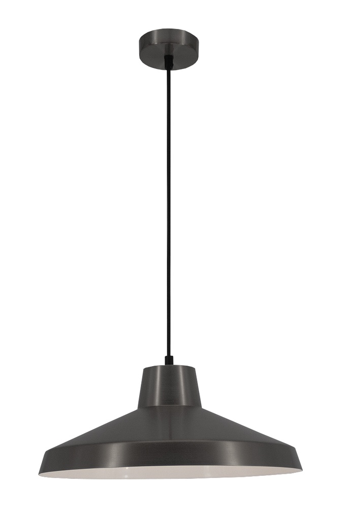 KANGA pendel  Ø40 E27 gunmetal/wit
