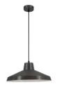 KANGA pendel Ø40 E27 gunmetal/wit