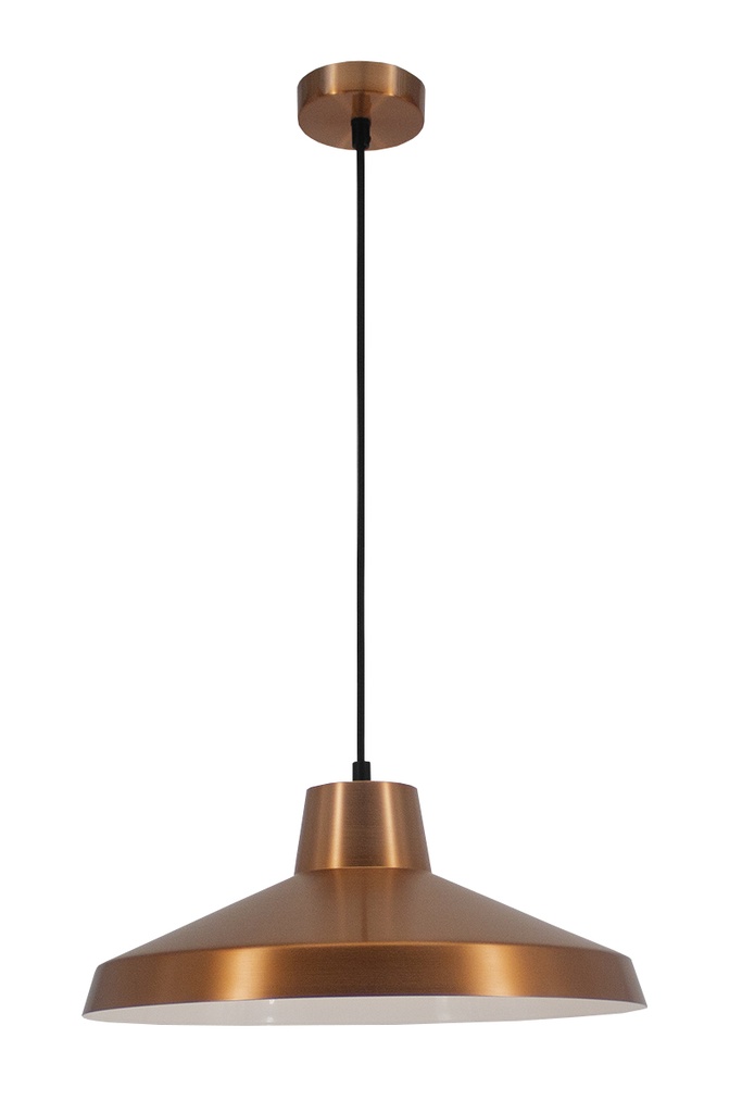 KANGA pendel  Ø40 E27 koper/wit