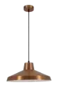 KANGA pendule  Ø40 E27 cuivre/blanc