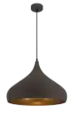 RONIN pendel  Ø42 E27  bruin/goud