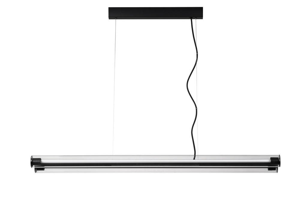 MUXAR LED pendel 2x20W dimbaar zwart