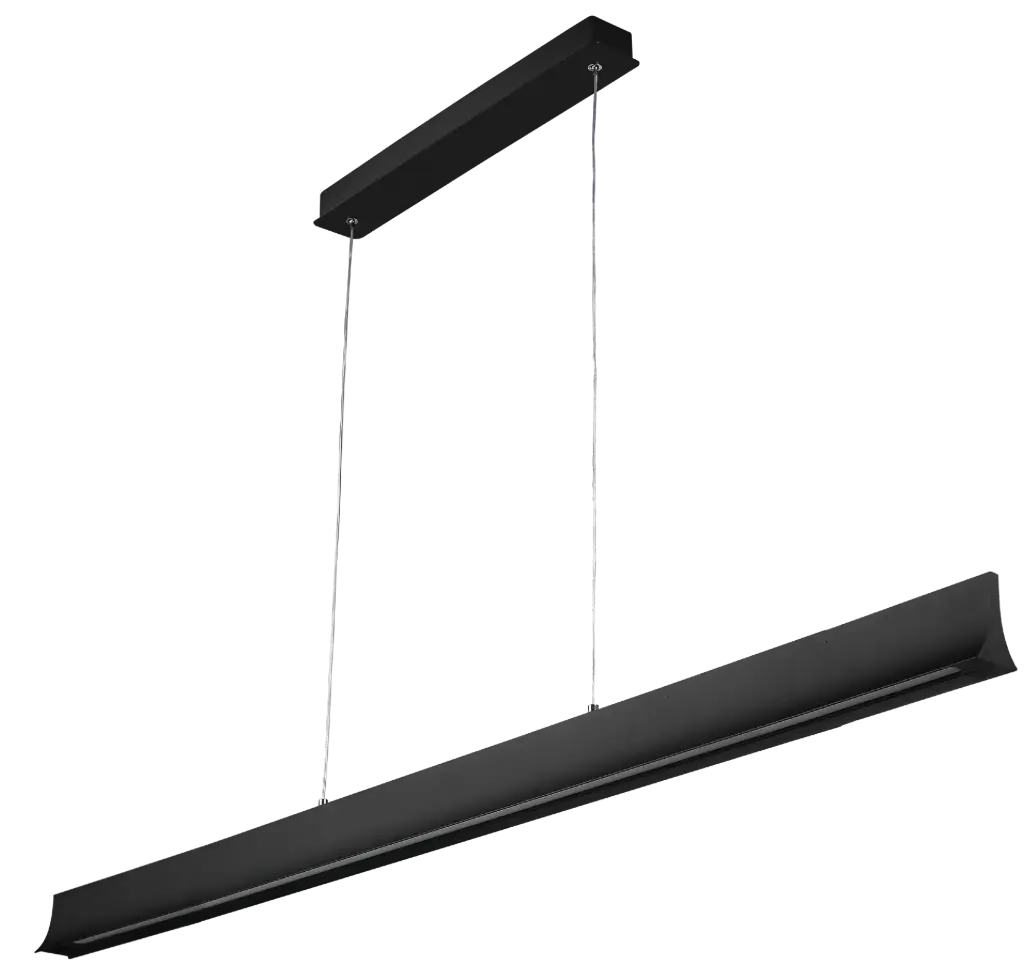 AKARI LED 36Watt 1600Lm Pendel 3000K zwart