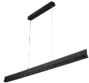 AKARI LED 36Watt 1600Lm Pendel 3000K zwart