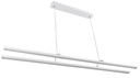 LINO LED 2x24Watt 3290lm Pendel 3000K wit