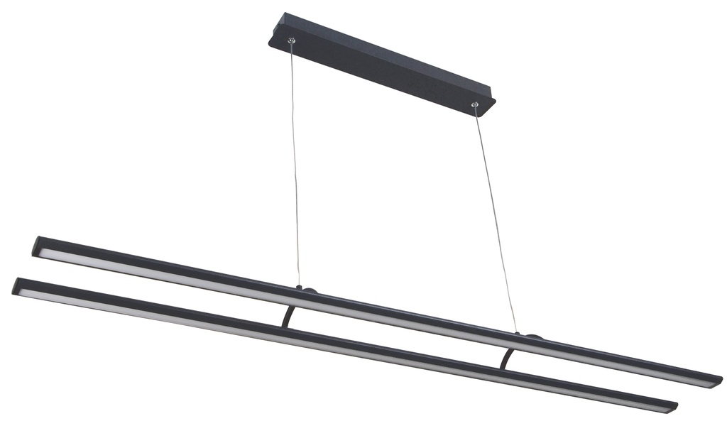 LINO LED 2x24Watt 3290lm Pendel 3000K zwart