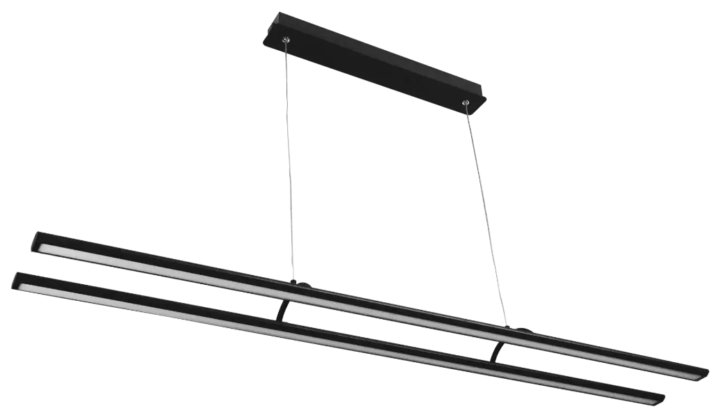 LINO LED 2x24Watt 3290lm Pendel 3000K zwart