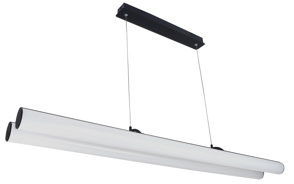 RORY LED 2x24Watt 5180lm Pendel 3000K zwart