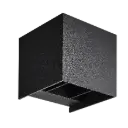 NUALA WL 2x 4Watt COB LED IP54 zwart