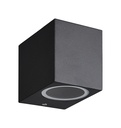 FLUX SQ wl 81mm GU10 (excl) max 35Watt IP54 zwart