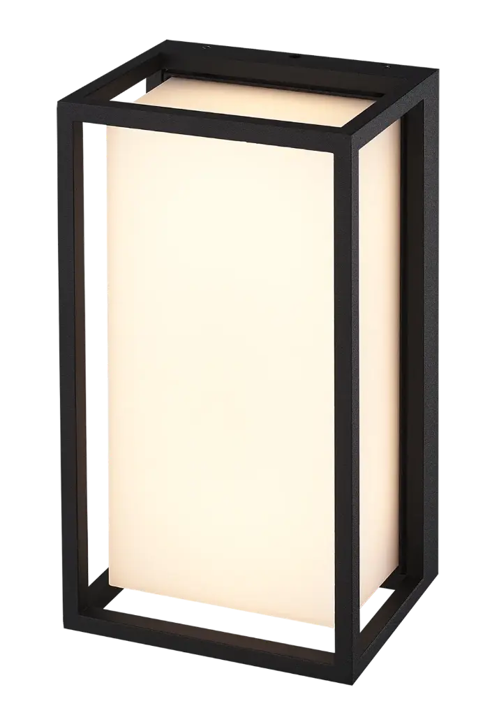 NERES walllight 10 Watt SMD LED 3000K IP65 black