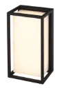 NERES walllight 10 Watt SMD LED 3000K IP65 black