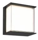 ASLAN wallight 10 Watt SMD LED 3000K IP65 black