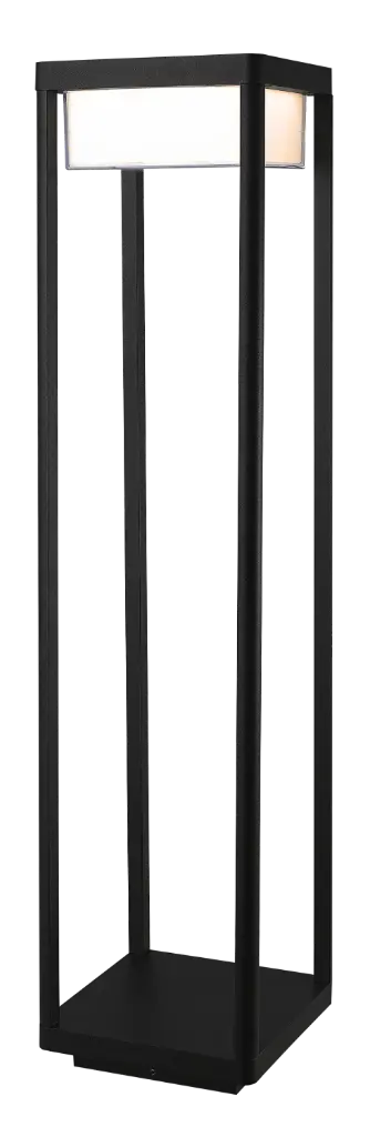 NERES borne 800mm 10,5 Watt SMD LED 3000K IP65 noir