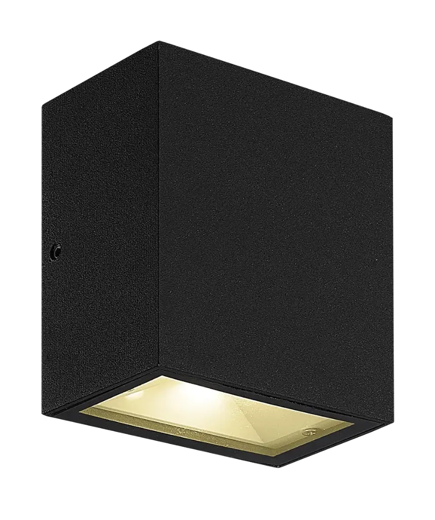 MILOS wl 11 Watt COB LED 3000K IP65 zwart up&down