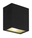 MILOS walllight 11 Watt COB LED 3000K IP65 black