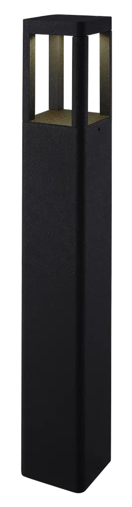 TUVA 4 paal 650mm 9 Watt LED 3000K IP65 zwart