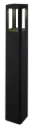 TUVA 4 paal 650mm 9 Watt LED 3000K IP65 zwart