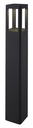 TUVA 4 paal 650mm 9 Watt LED 3000K IP65 zwart