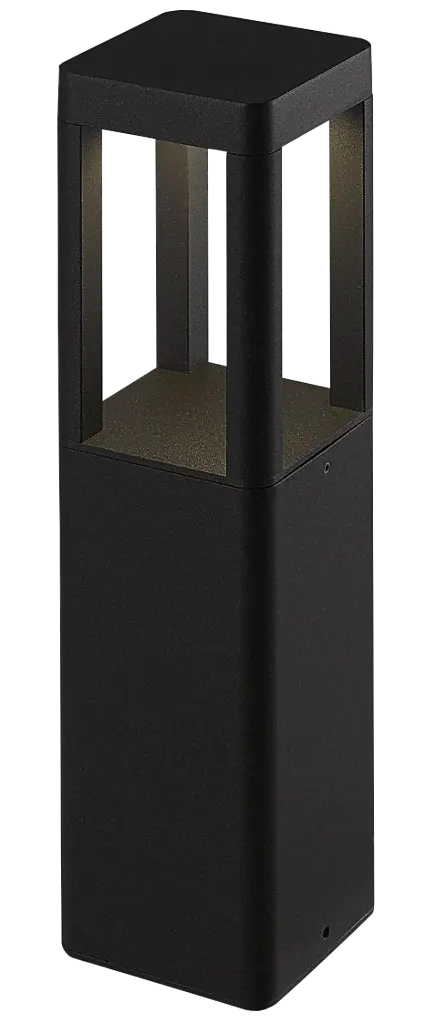 TUVA 4 paal 350mm 9 Watt LED 3000K IP65 zwart