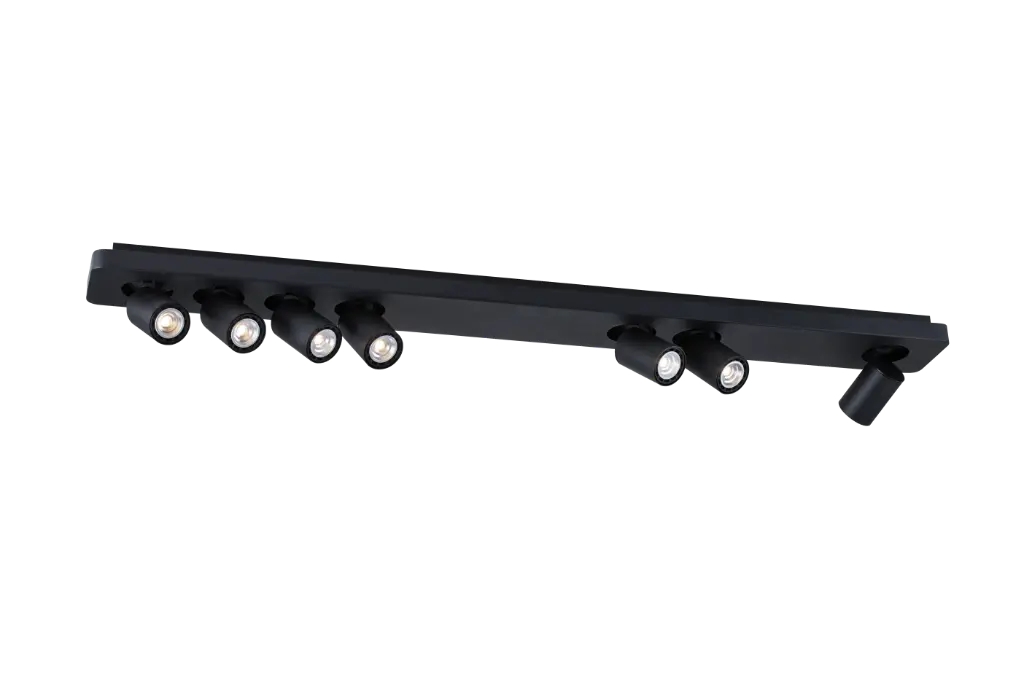 Nysit 7L B/B/B 7x4,5W GU10 dimmable LED incl.