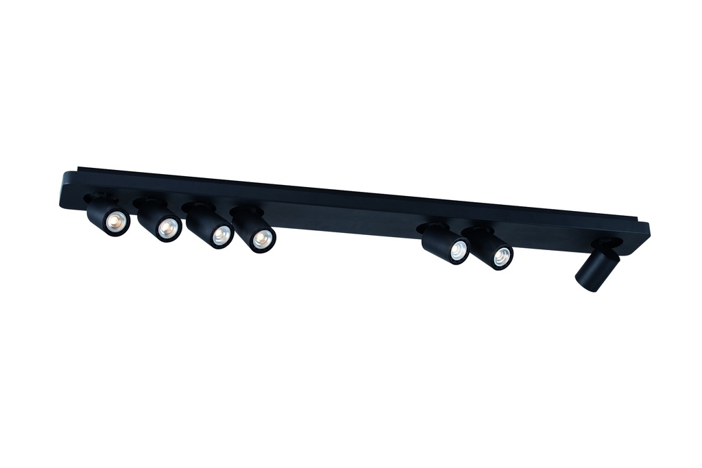 Nysit 7L B/B/B 7x4,5W GU10 dimmable LED incl.