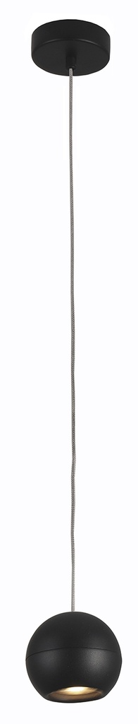 TRITON 1L pendel, GU10 (excl) zwart