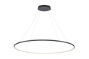 ANNU LED pendel 1 ring 64W SMD LED 3000K dimbaar ø1200mm zwart