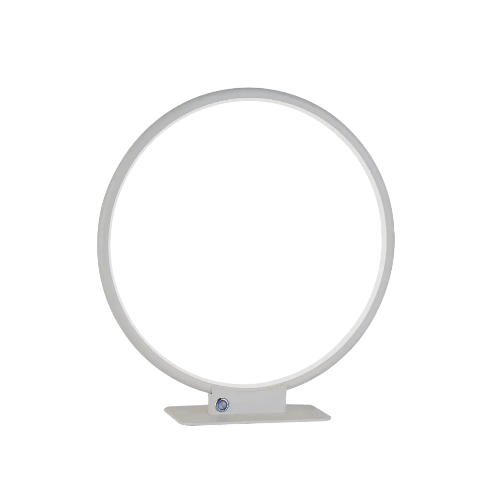 ANNU lampe de table 21W  SMD 3000K dimmable ø400mm blanc