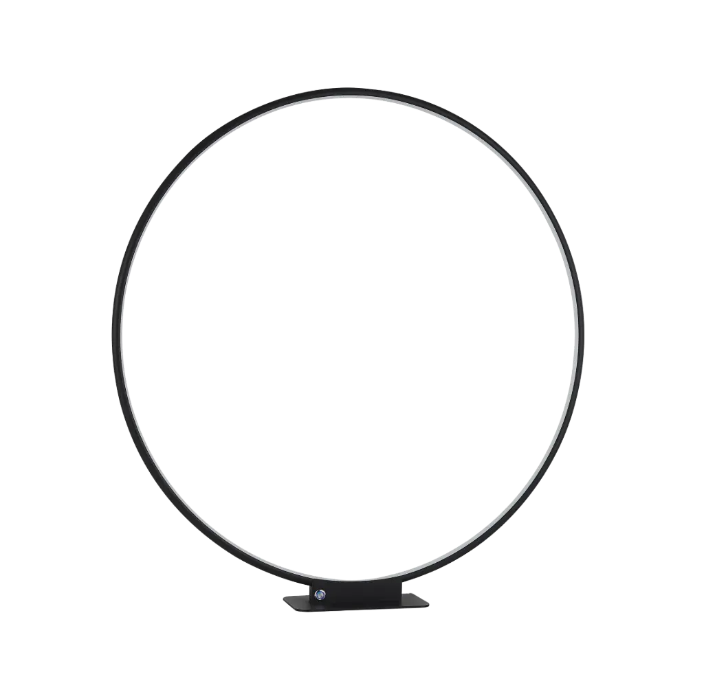 ANNU LED TL 37W 1295Lm SMD LED 3000K dimbaar ø800mm zwart