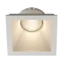 TETIZ Square white recessed downlight GU10 excl