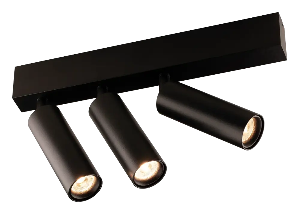 Lopal 3L 3x 4,5W LED spot noir