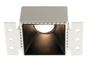 CASSO Square Trimless inbouwspot deep design GU10 excl zwart