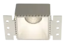 CASSO Square White Trimless recessed downlight GU10 excl