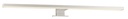 EVIA Spiegellamp IP44 SMD2835 LED 8W 2700K wit