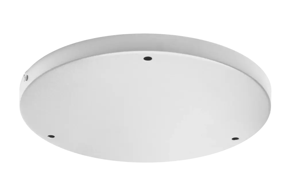 Round canopy for pendant 350mm white