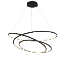 BOA LED Pendel 105W SMD 3000K dimbaar ø900mm zwart 3m kabel
