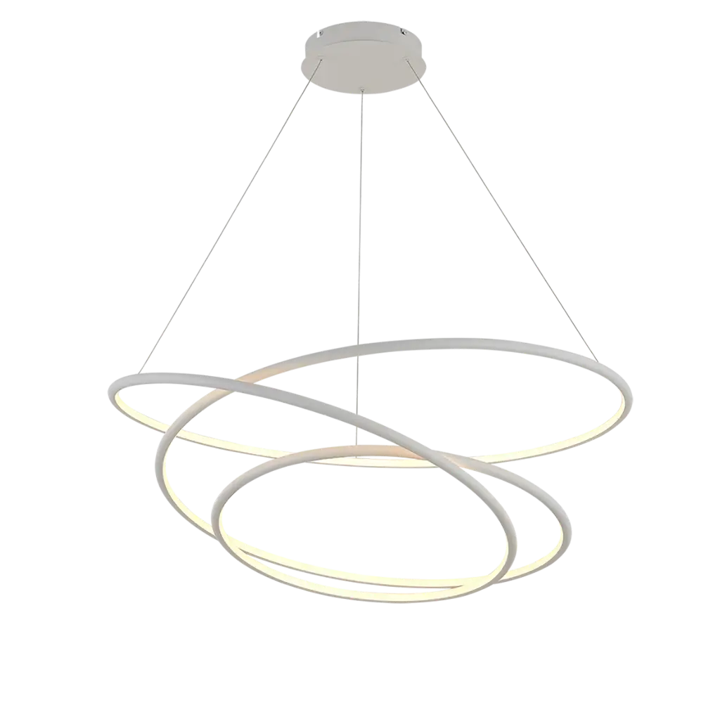 BOA Pendent 105W SMD 3000K dimm ø900mm white 3m kabel