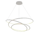 BOA Pendule 105W SMD 3000K dimm ø900mm blanc 3m kabel