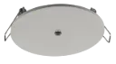 90mm Ø75mm inbouw basis voor pendel - wit