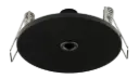 70mm Ø60mm inbouw basis voor pendel - zwart