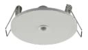 70mm Ø60mm inbouw basis voor pendel - wit